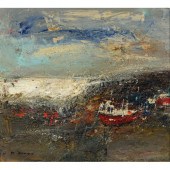 Nael Hanna (1959-) - Seascape,