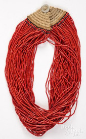 NAGA/MYANMAR INDIAN CORAL GLAS