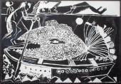 NAHUM TSCHACBASOV LARGE FISH O