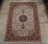 NAIN PARTIAL SILK RUG POST 195