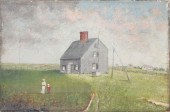 NAIVE OIL ON CANVAS "JETHRO CO