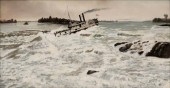 NAIVE OIL PAINTING BY ALFRED L
