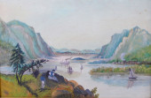 NAIVE OIL "VIEW FROM WEST POIN