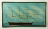 NAIVE PAINTING OF A BRITISH CL