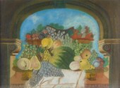 NAïVE PASTEL OF FRUIT UNDER AR
