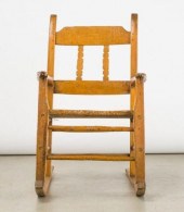 NAIVE ROCKER, QUEBEC, CA. 1840