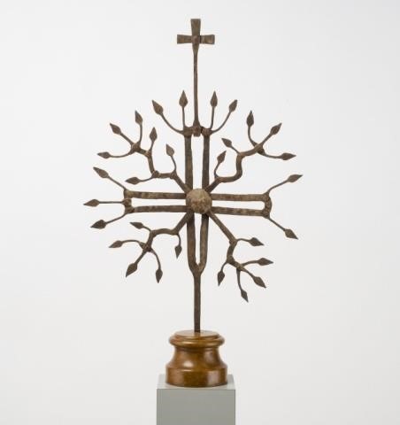 NAIVELY FORGED IRON STEEPLE