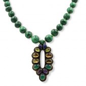 NAKAI STERLING AND MALACHITE N