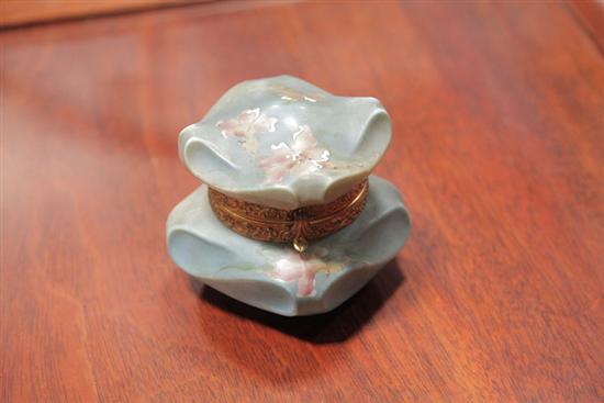 NAKARA POWDER BOX. Blue  covered