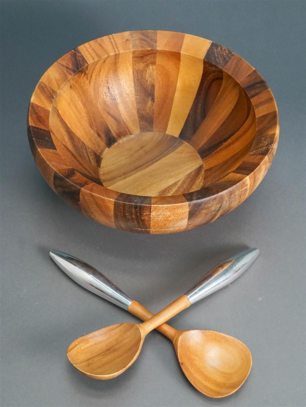 NAMBE MIXED FRUITWOOD SALAD BOWL