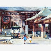 NANAE ITO "SENSO-JI TEMPLE" (W