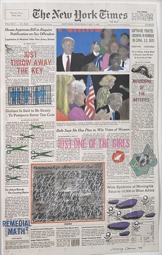 NANCY CHUNN, (B. 1941), NY TIMES