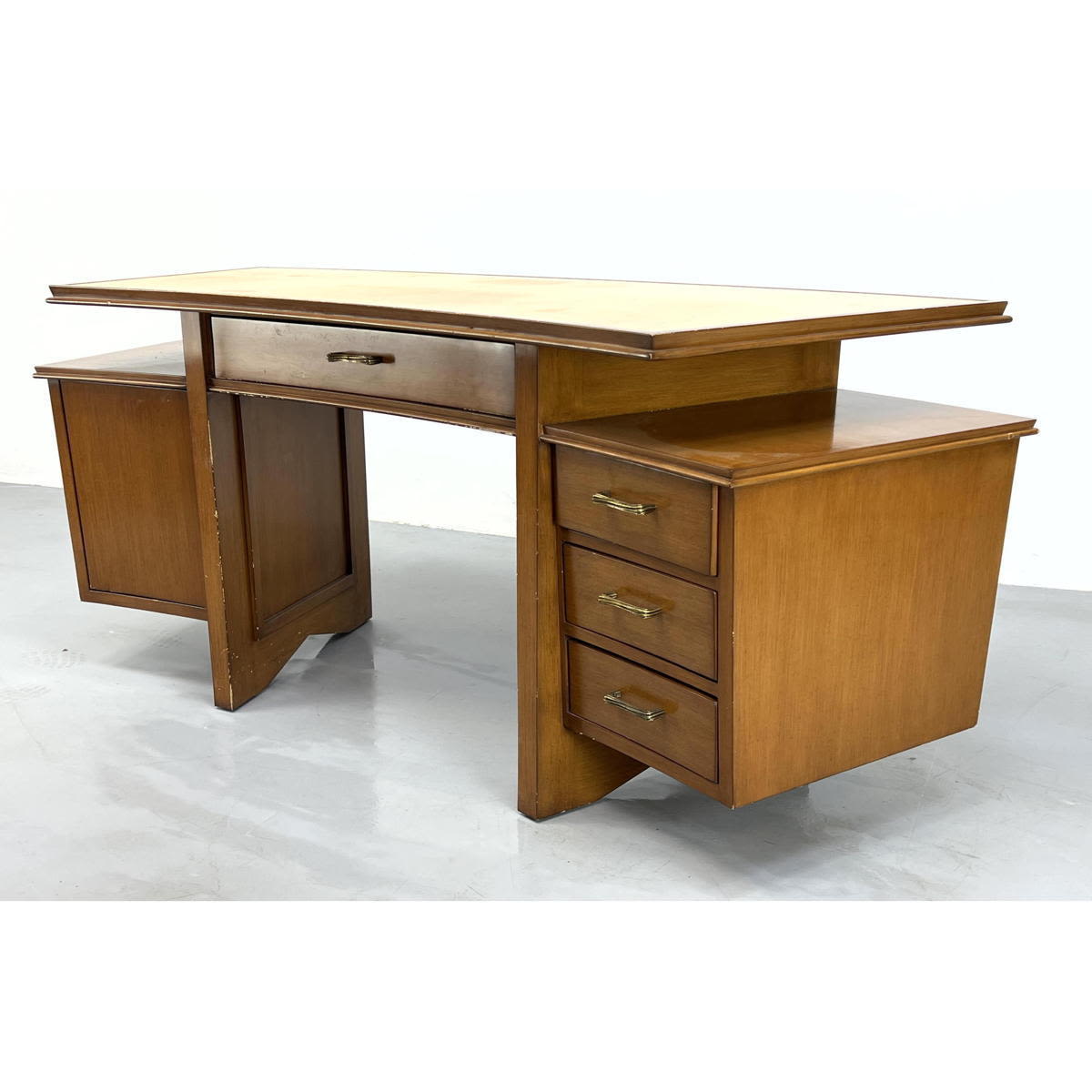 NANCY CORZINE Curved Frame Desk.