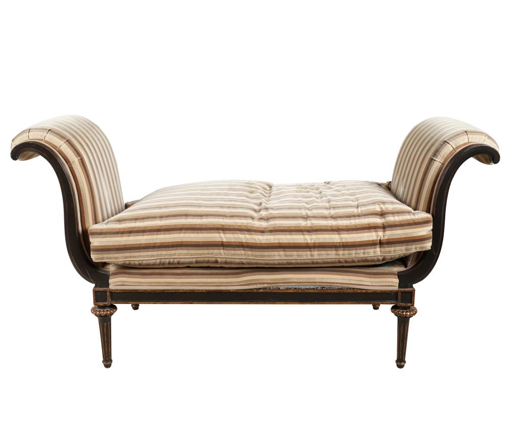NANCY CORZINE EBONIZED & GILT