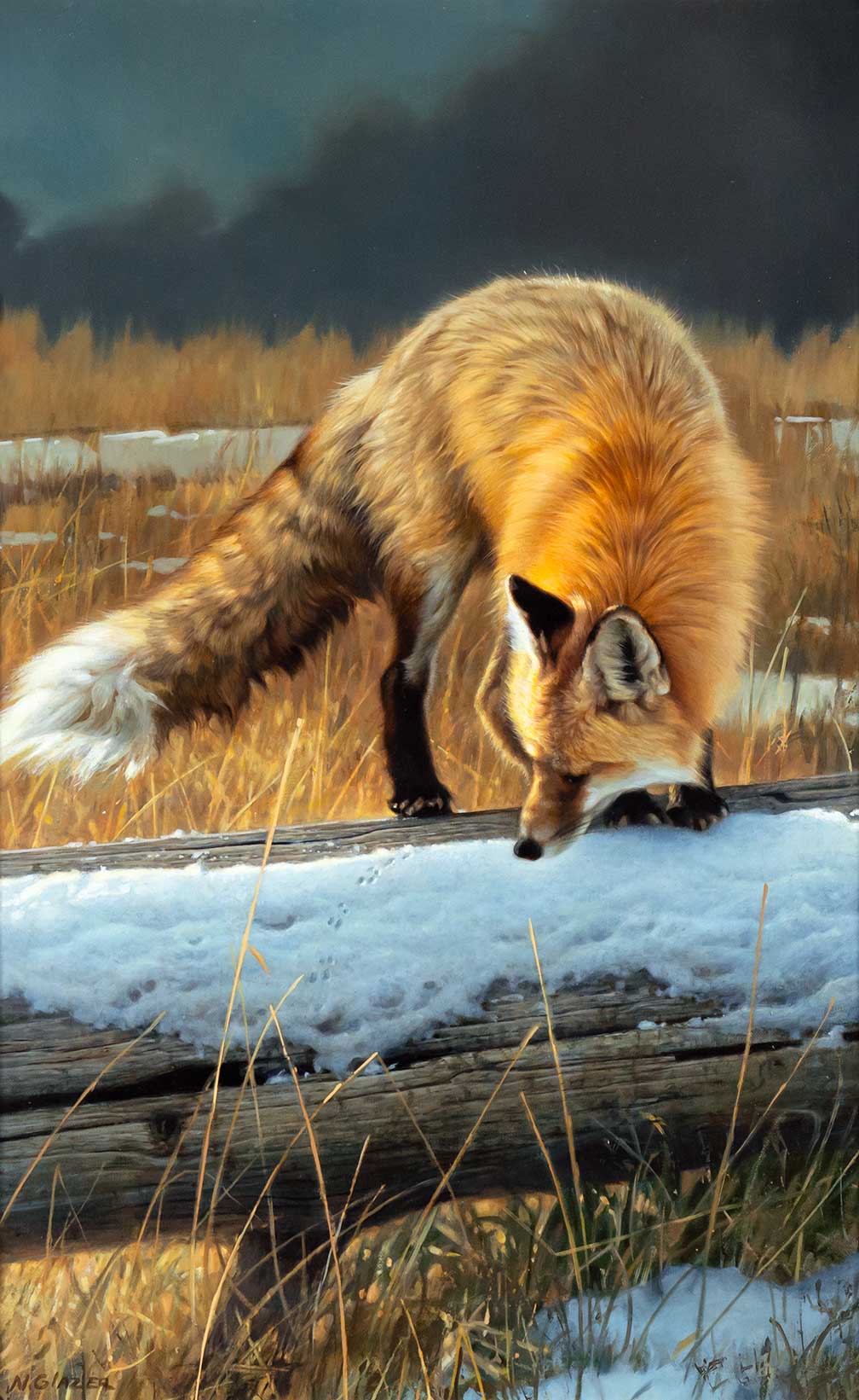 NANCY GLAZIER (1947-), OUT FOR