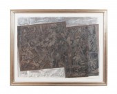 NANCY GRAVES 'ABSTRACT COLLAGE