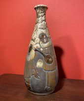 NANCY MOUGIN POTTERY VASE #259