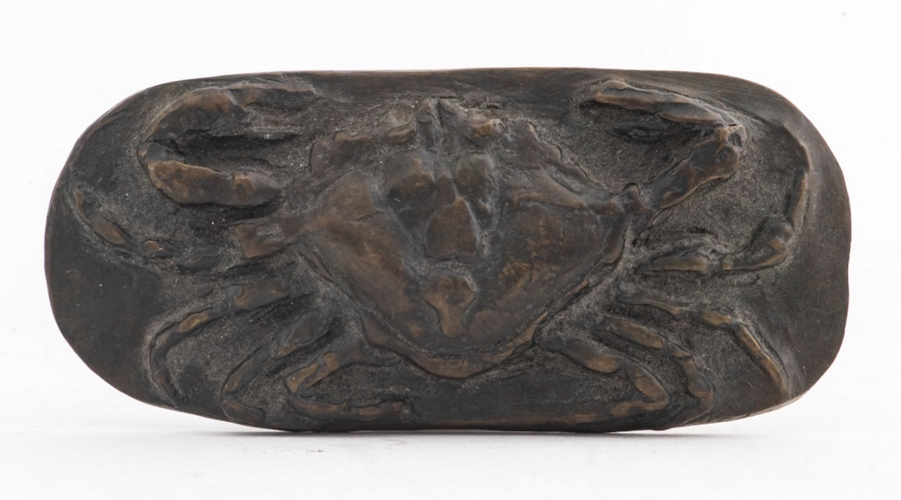 NANCY WEBB CRAB BRONZE SCULPTURE