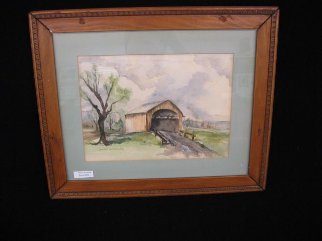 Nancy Wenzler Watercolor covered