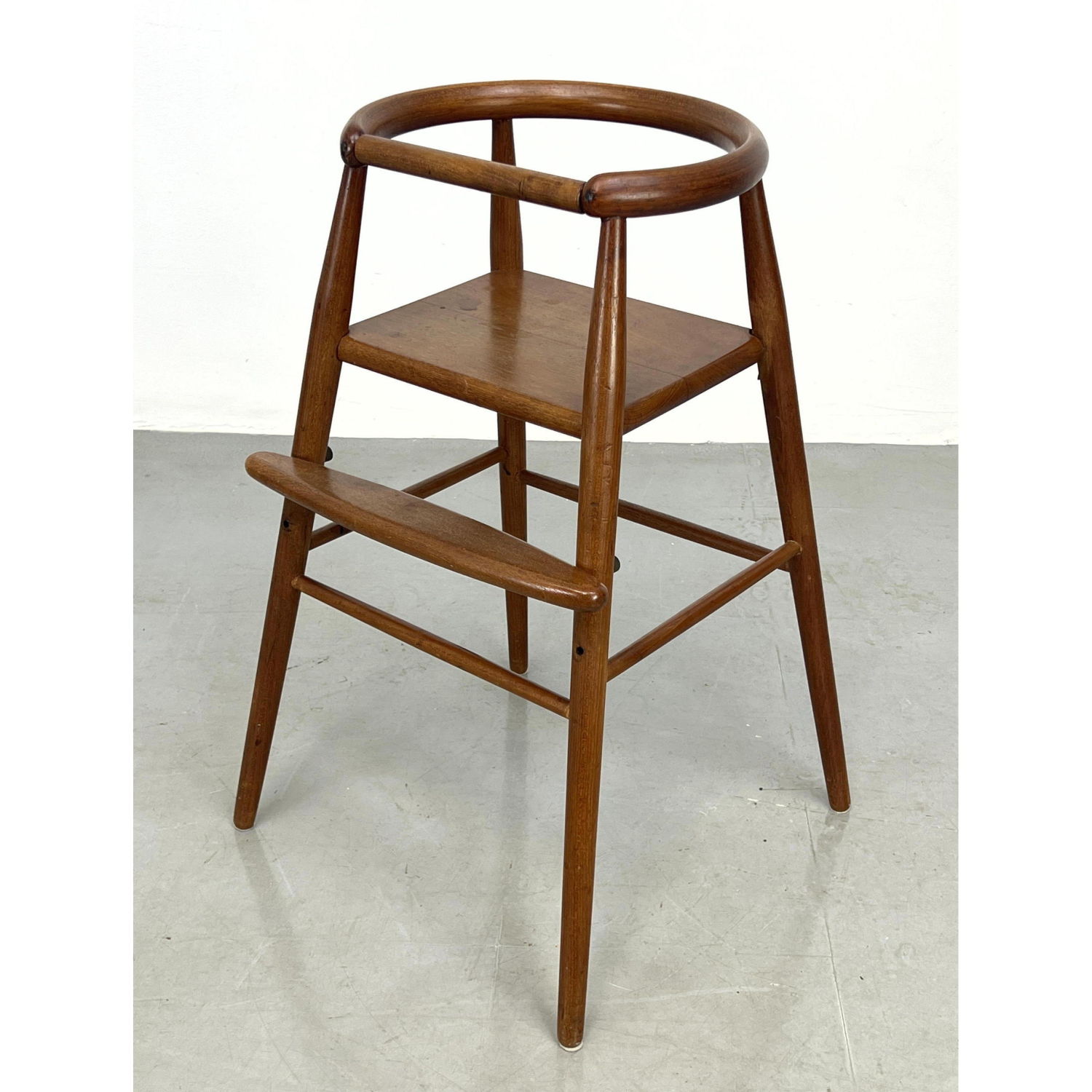 Nanna Ditzel teak high chair.