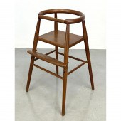 Nanna Ditzel teak high chair.