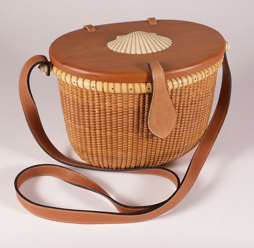 NANTUCKET BASKET FRIENDSHIP PURSE