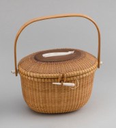 NANTUCKET BASKET PURSE BY BILL