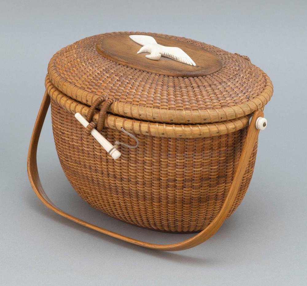 NANTUCKET BASKET PURSE BY BILL