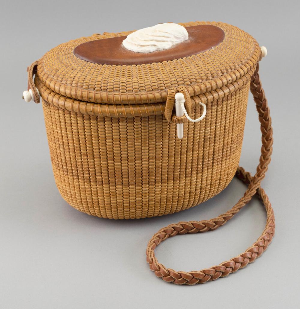 NANTUCKET BASKET PURSE BY BOBBY AND