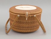 NANTUCKET BASKET PURSE BY GERA
