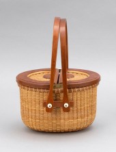 NANTUCKET BASKET PURSE BY HENR