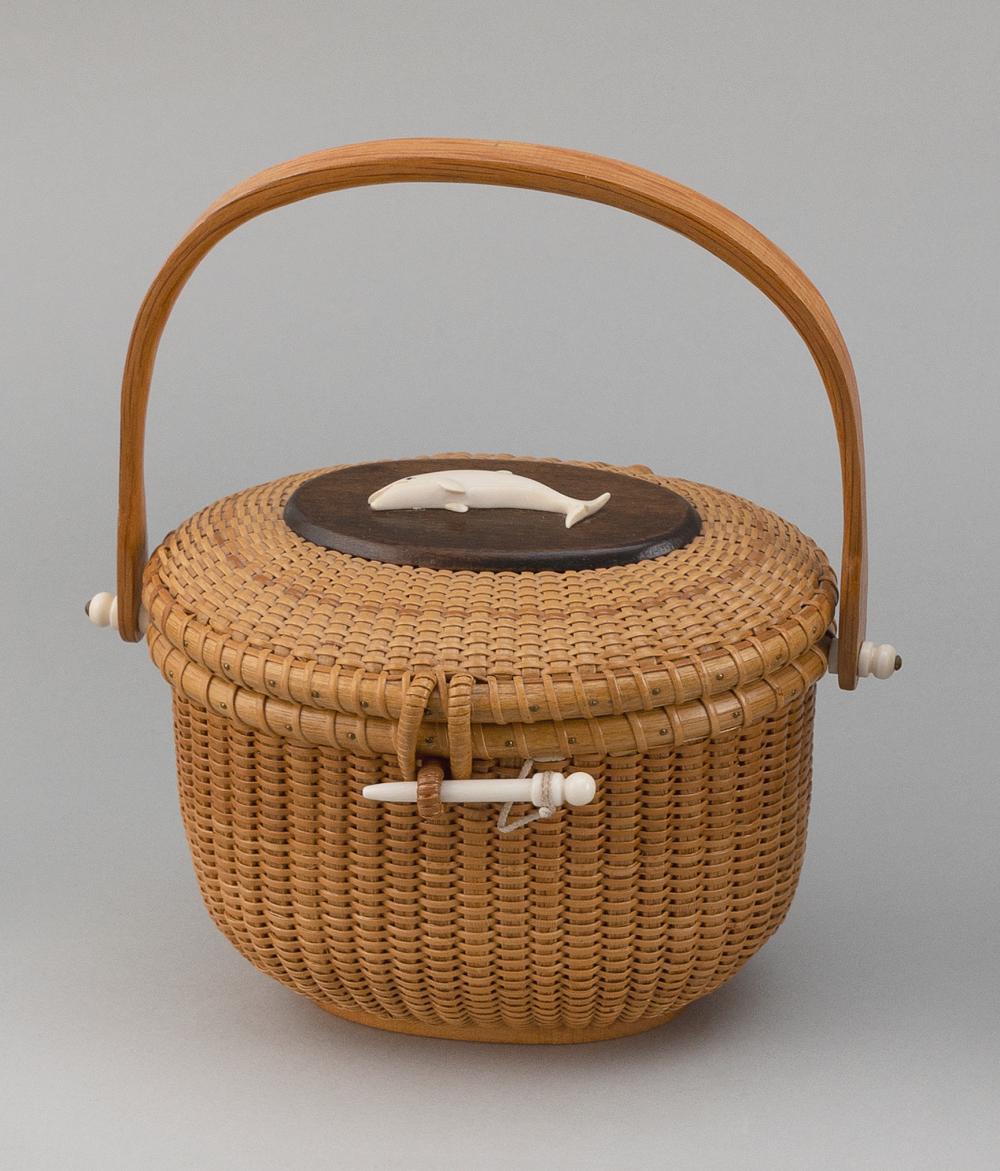 NANTUCKET BASKET PURSE BY JEANNE
