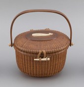 NANTUCKET BASKET PURSE BY MIKE