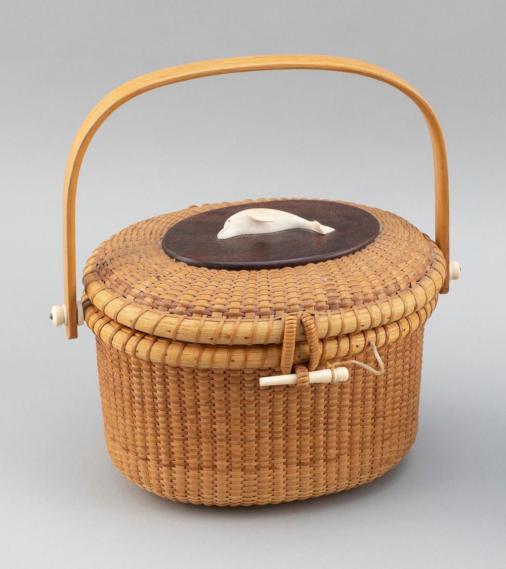 NANTUCKET BASKET PURSE BY PAUL