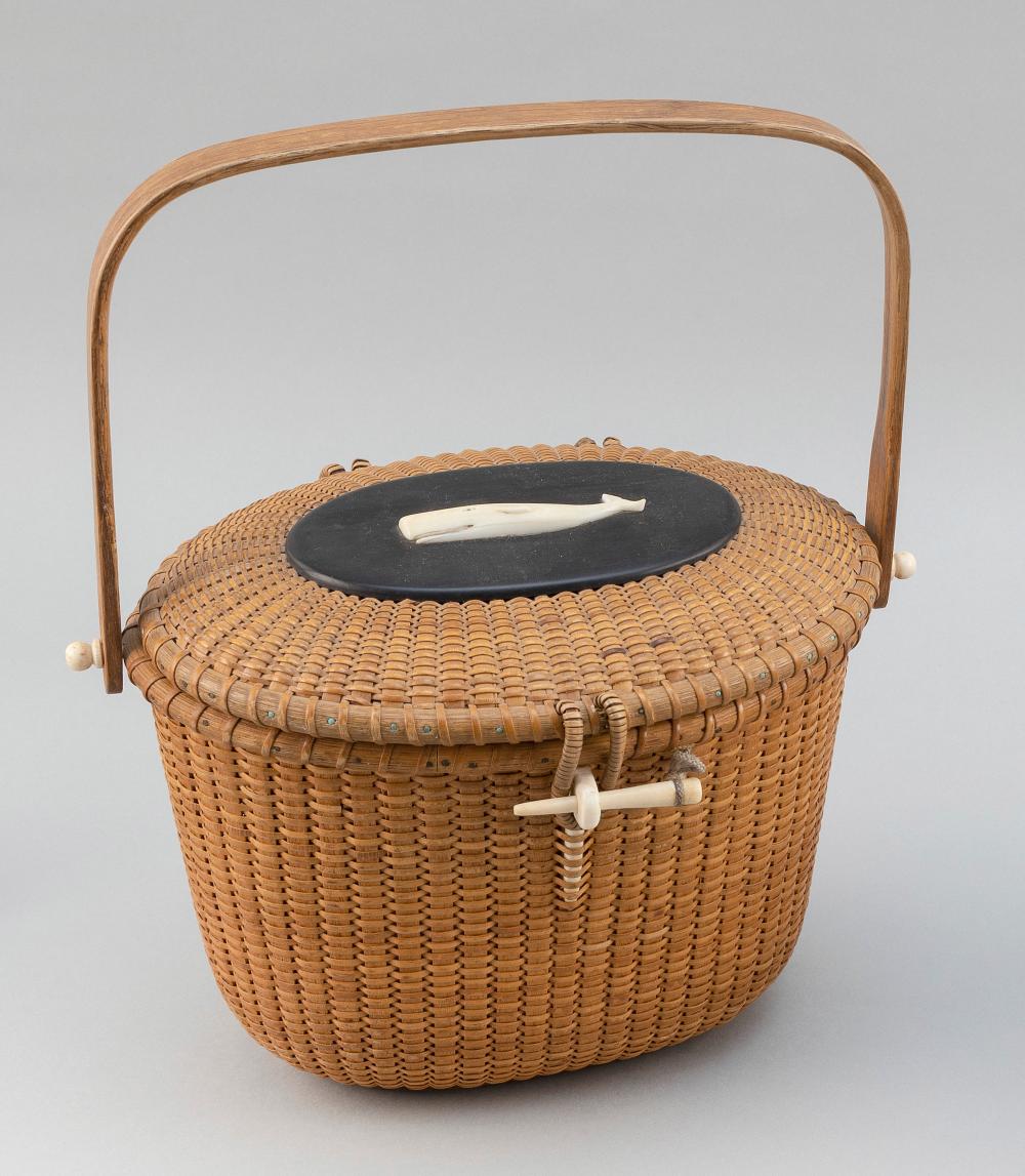 NANTUCKET BASKET PURSE BY SHERWIN