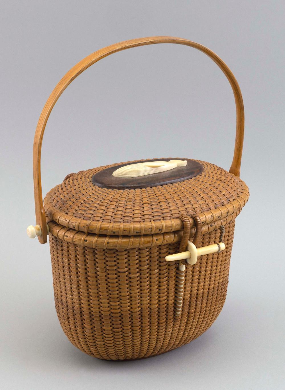 NANTUCKET BASKET PURSE BY STEPHEN
