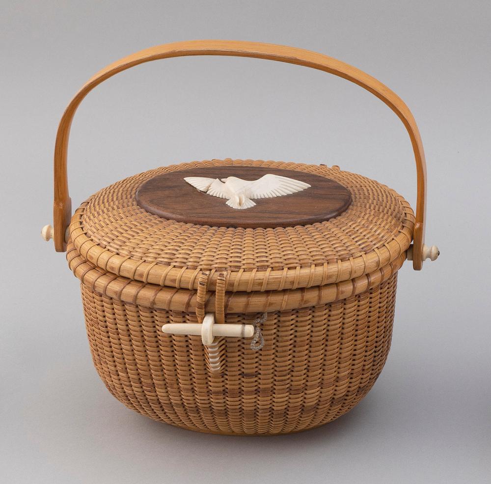 NANTUCKET BASKET PURSE BY STEPHEN
