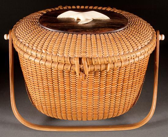 Nantucket basket purse, Sherwin