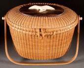 Nantucket basket purse, Sherwi