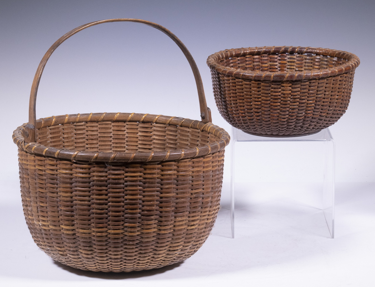 NANTUCKET BASKETS Lot of (2),