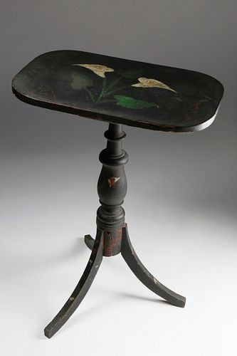 NANTUCKET DECORATED CANDLESTAND,