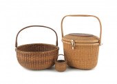 Nantucket lightship basket by