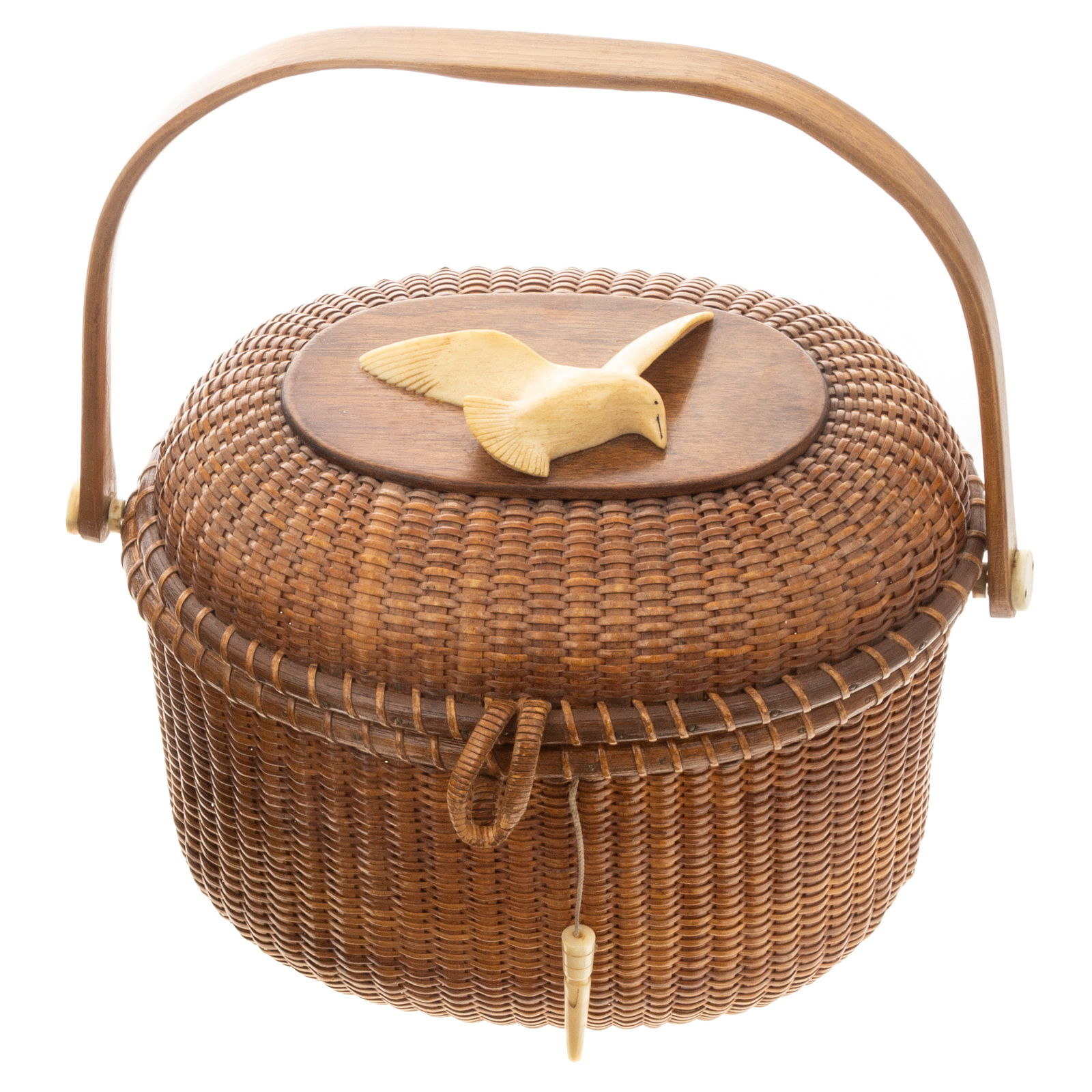 NANTUCKET LIGHTSHIP BASKET PURSE