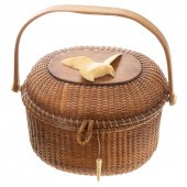 NANTUCKET LIGHTSHIP BASKET PUR