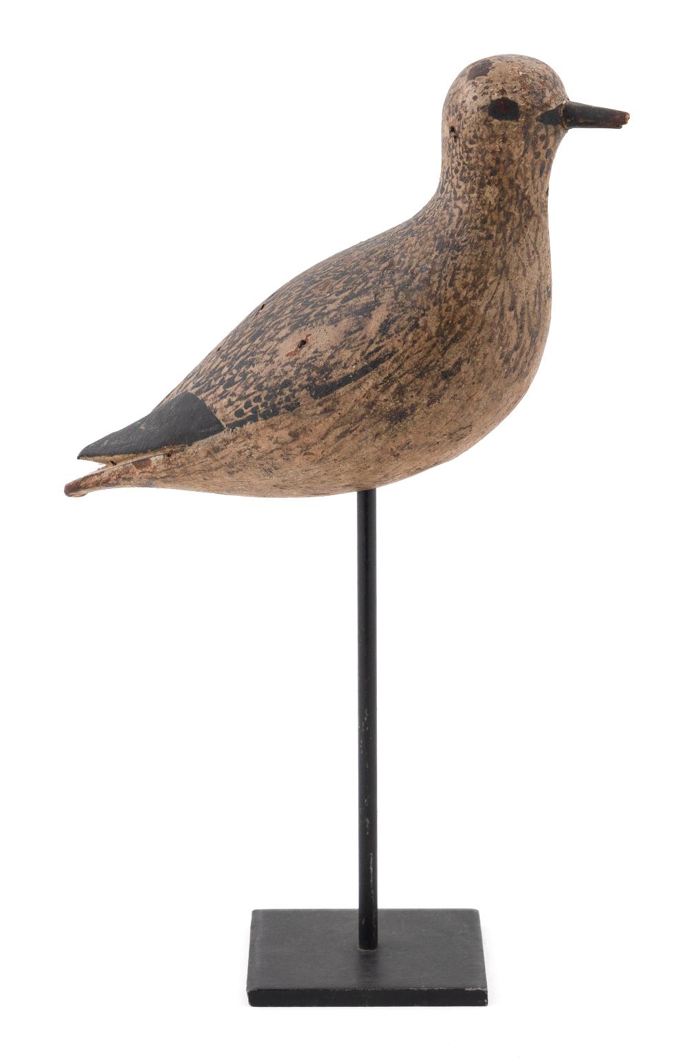 NANTUCKET PLOVER DECOY CIRCA 1890