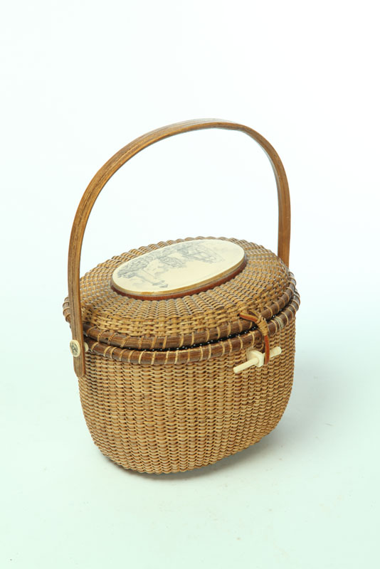 NANTUCKET PURSE.  Signed and