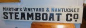 NANTUCKET STEAMBOAT SIGNOld pa