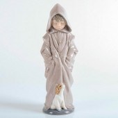 NAO BY LLADRO FIGURINE, BOY IN