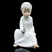 NAO BY LLADRO FIGURINE, BOY WI