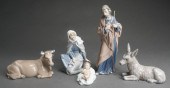 NAO BY LLADRO FIVE-PIECE PORCE